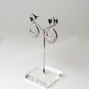 One carat indian jewellery Black Zircon Earring