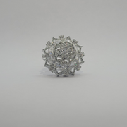 White American diamond one carat Ring