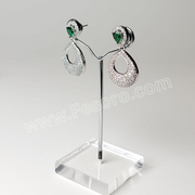 One carat indian jewellery Earrings Emerald Green Zircon Earring