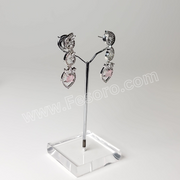 One carat Indian Jewellery light Pink Zircon Earring