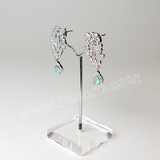 One carat Indian Jewellery Light Green Zircon Earring