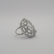 White Diamond special wedding one carat Indian ring