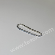 Silver Color Bracelet with AD zircon